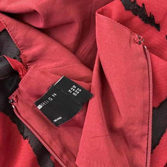 ASOS DESIGN 10 fallen shoulder draped bias maxi dress - Picture 7 of 9